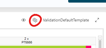 Well Validation step: Change visualization